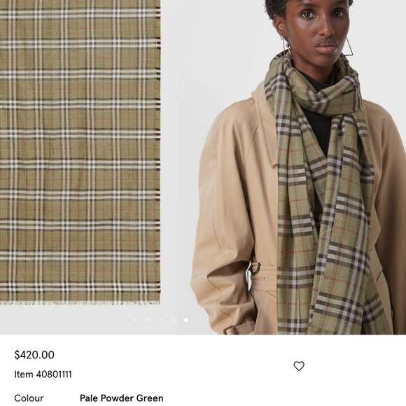 Burberry Other - Authentic Burberry check scarf⚠️OFFERS welcome⚠️⚠️